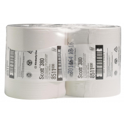 Scott papier toilette Performance Maxi Jumbo, 2 plis, 380 mètres, paquet de 6 rouleaux