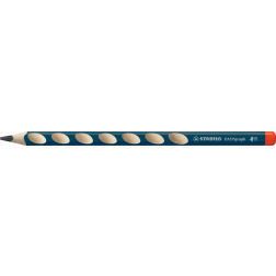 STABILO EASYgraph S crayon, HB, 3,15 mm, pour droitiers, petrol