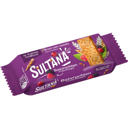 Sultana Fruitbiscuits Fruits Rouges, 43 g