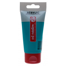 Talens Art Creation peinture acrylique tube de 75 ml, vert turquoise