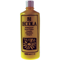 Talens Ecola gouache flacon 1000 ml, ocre jaune