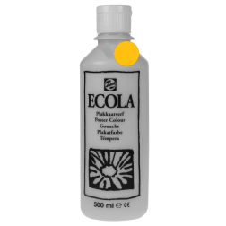 Talens Ecola gouache flacon 500 ml, ocre jaune