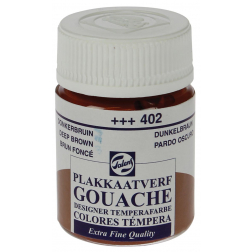 Talens gouache Extra Fine flacon de 16 ml, brun foncé