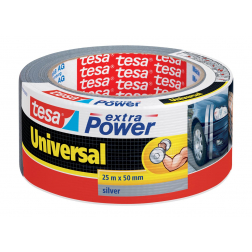 Tesa Extra Power Universal, ft 50 mm x 25 m, gris