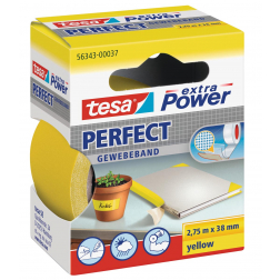 Tesa Extra Power Perfect, ft 38 mm x 2,75 m, jaune