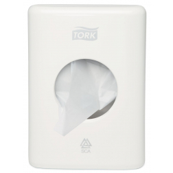 Tork distributeur des sacs hygiéniques, blanc, système B5