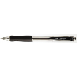 Uni-ball stylo bille Laknock largeur de trait: 0,3 mm, bille: 0,7 mm, pointe fine, noir
