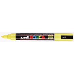 Uni-ball marqueur peinture à l'eau Posca PC-5M, jaune