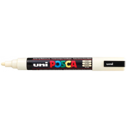 Uni-ball marqueur peinture à l'eau Posca PC-5M, ivoire