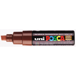 Uni-ball marqueur peinture à l'eau Posca PC-8K, brun