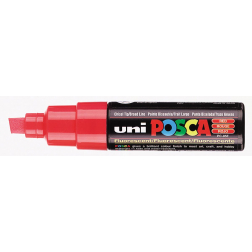 uni-ball Marqueur peinture à l'eau Posca PC-8K rouge fluo