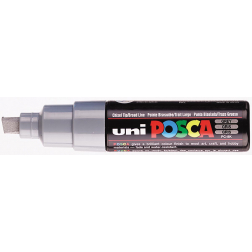 Uni-ball marqueur peinture à l'eau Posca PC-8K, gris
