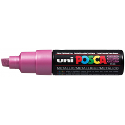 uni-ball Marqueur peinture à l'eau Posca PC-8K rose métal