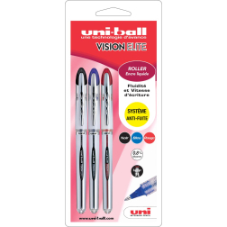 Uni roller Vision Elite blister avec 3 pièces en coleurs assorties