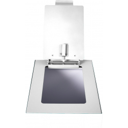 V-Part couvercle à clapet pour poubelle modulaire 60 l, blanc
