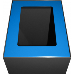 V-Part couvercle pour poubelle modulaire 60 l, bleu
