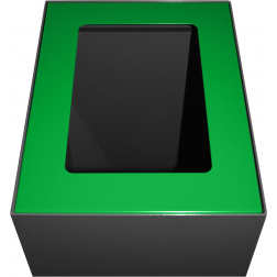 V-Part couvercle pour poubelle modulaire 60 l, vert