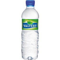 Valvert eau, bouteille de 33 cl, paquet de 12 pièces