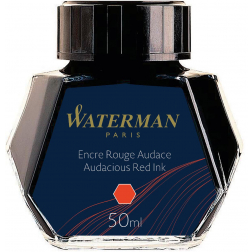 Waterman encre 50 ml, rouge (Audacious)