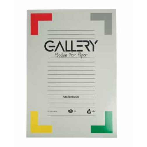 Gallery bloc de croquis ft 29,7 x 42 cm (A3)