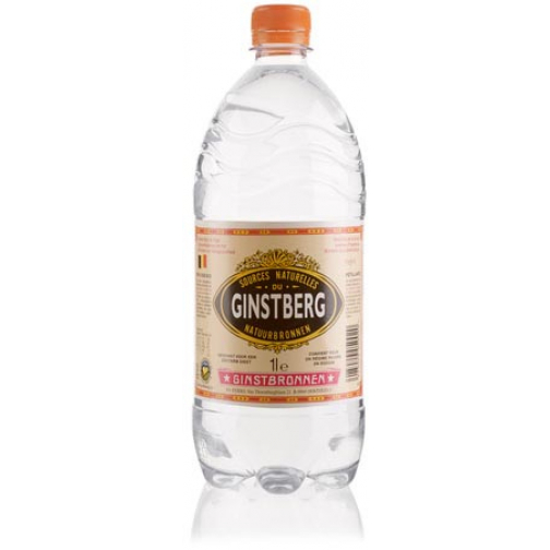 Ginstberg eau minérale naturelle, pétillante, bouteille de 1 l, paquet de 6 pièces