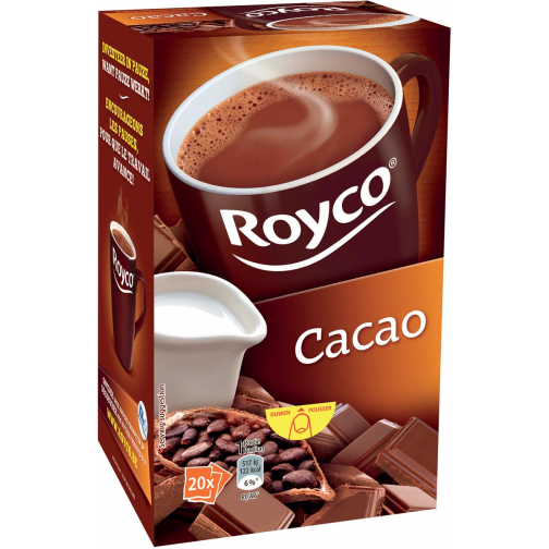 Royco cacao, paquet de 20 sachets