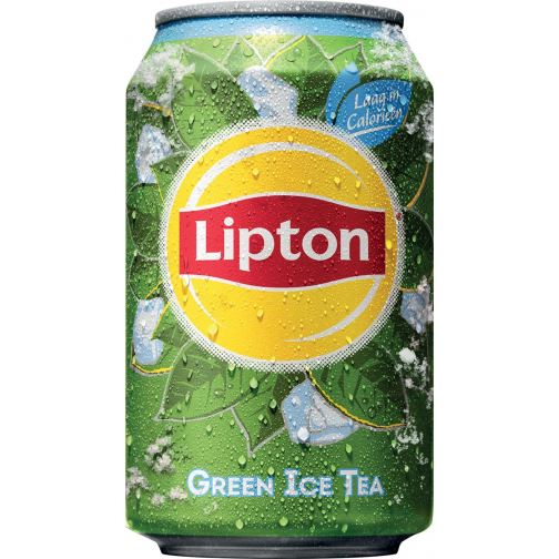 Lipton Ice Tea Green boisson rafraîchissante, canette de 33 cl, paquet de 24 pièces