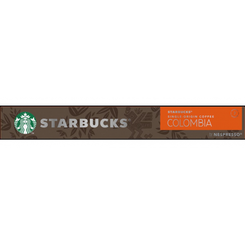 Starbucks by Nespresso dosettes de café, So colombia, paquet de 10 pièces
