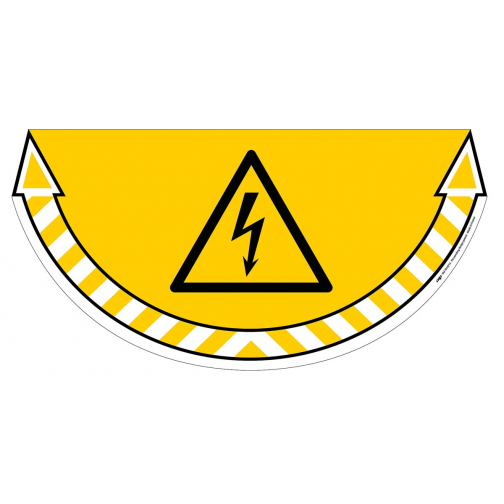 Take Care by CEP autocollant de signalisation au sol, armoires électriques