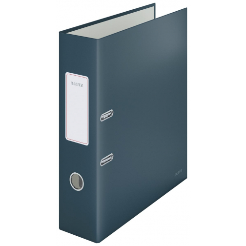 Leitz Cosy classeur à levier avec surface lisse et soyeuse, dos de 8 cm, gris
