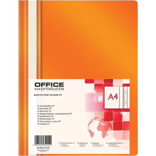 OFFICE products farde à devis, orange