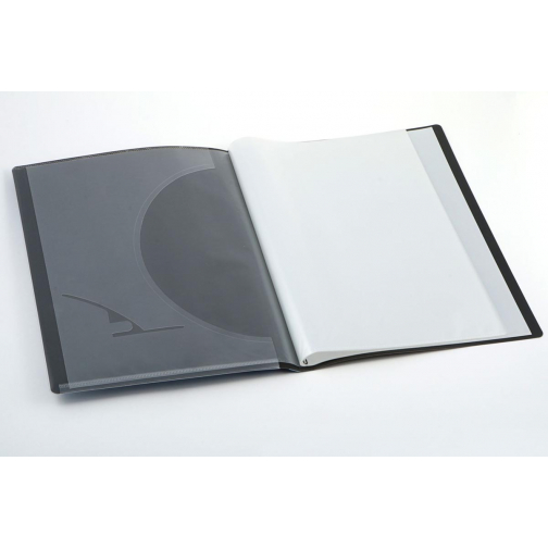 Europel protège-documents Opus Frontview, ft A4, en PP, 30 pochettes, anthracite
