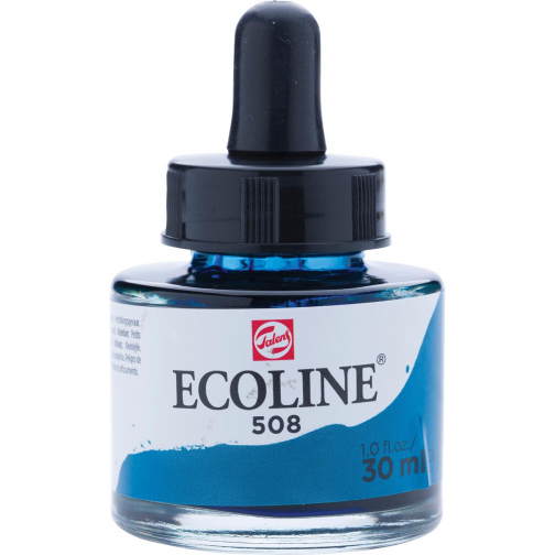 Talens Ecoline peinture à l'eau flacon de 30 ml, bleu prusse