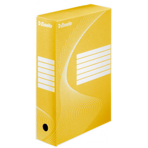Esselte boîte à archives Boxycolor jaune