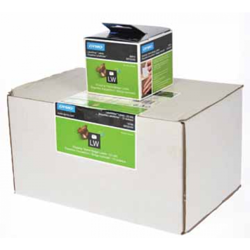 Dymo étiquettes LabelWriter ft 101 x 54 mm, blanc, 2640 étiquettes