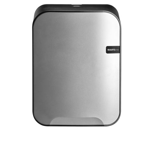 Poetspapierdispenser Quartzline Q16 medium zilver