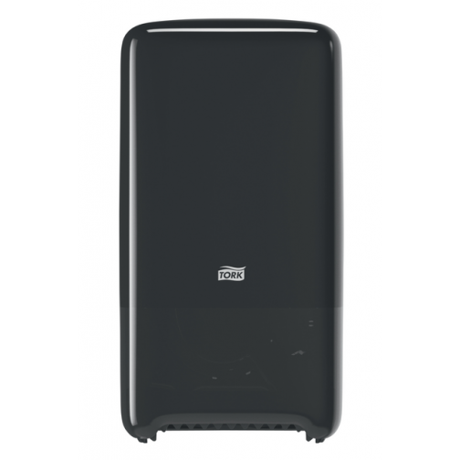 Toiletpapierdispenser Tork Twin Mid-size Elevation T6 zwart 557508