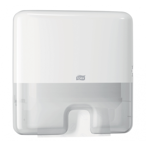 Handdoekdispenser Tork Xpress Mini H2 multifold wit 552100