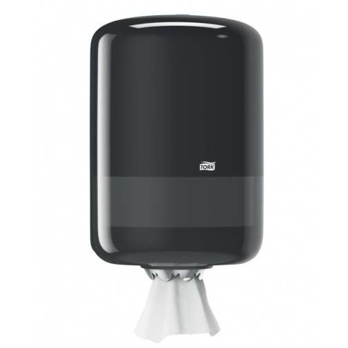 Poetspapierdispenser Tork Centerfeed M2 Elevation zwart 559008