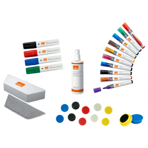 Whiteboard Accessoire Kit Nobo Move & Meet