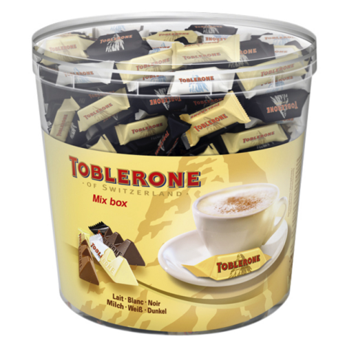 Chocolade Toblerone mini's mix