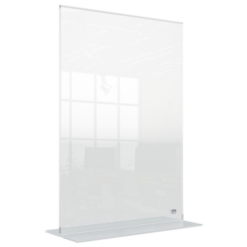 Infobord Nobo Premium Plus A3 acryl vrijstaand
