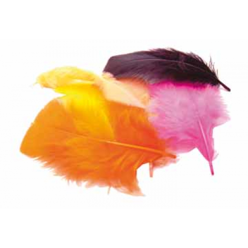 Bouhon plumes 4 cm, 120 pièces