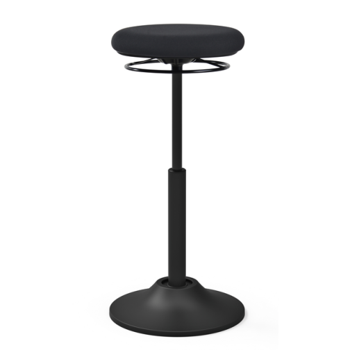 Zit-sta kruk Euroseats Mango zwart