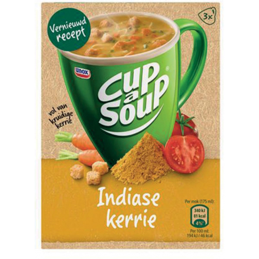 Cup-a-Soup curry Indien, paquet de 21 sachets