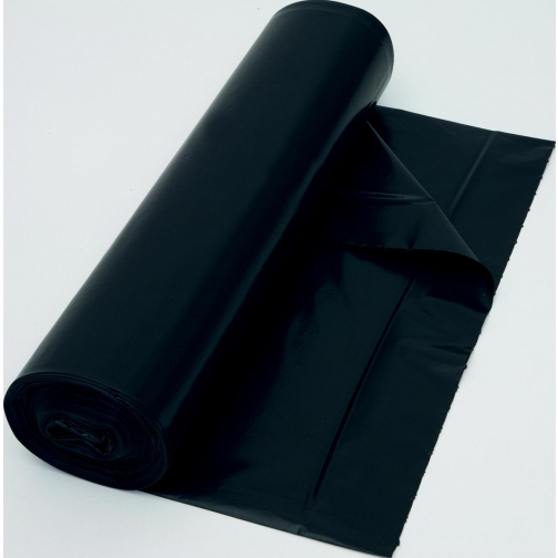 Sac poubelle 37 microns, ft 70 x 110 cm, 120 litres, noir, rouleau de 25 pièces