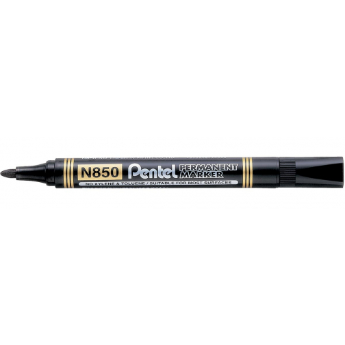 Pentel marqueur permanent N850-A, noir