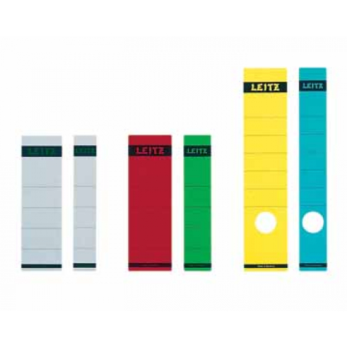 Leitz étiquettes de dos ft 6,1 x 19,1 cm, jaune