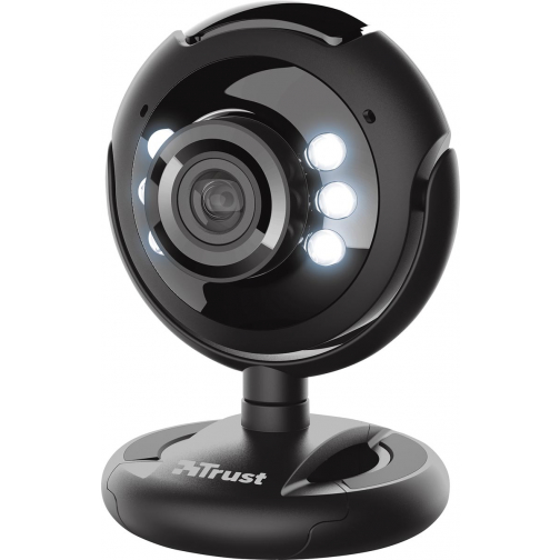 Trust Spotlight Pro webcam, avec microphone et diodes d'éclairage intégrés