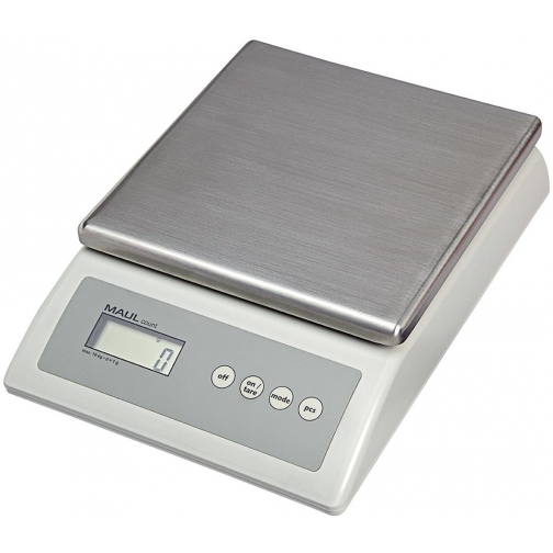 MAUL Balance de comptage Count 10kg, intervalle 20gr, batterie incluse, plateau 17x17,5cm, kg/lb, gris